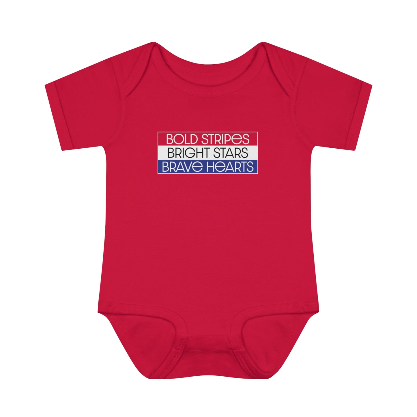 Bold, Bright, & Brave Baby Bodysuit