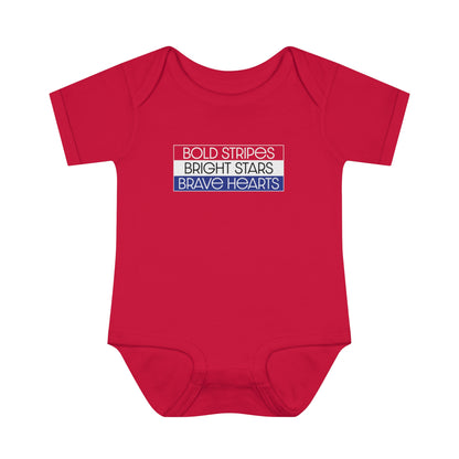 Bold, Bright, & Brave Baby Bodysuit