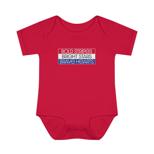 Bold, Bright, & Brave Baby Bodysuit