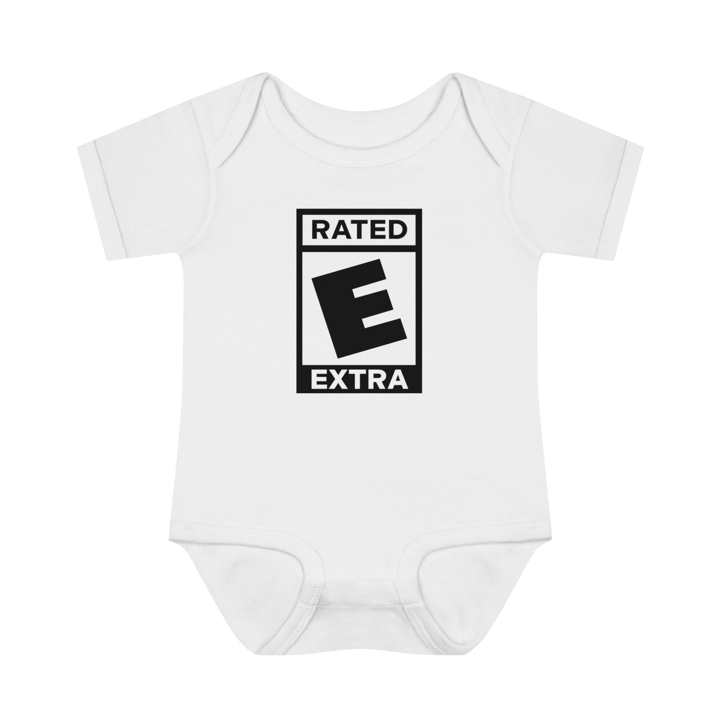 E for Extra Baby Bodysuit