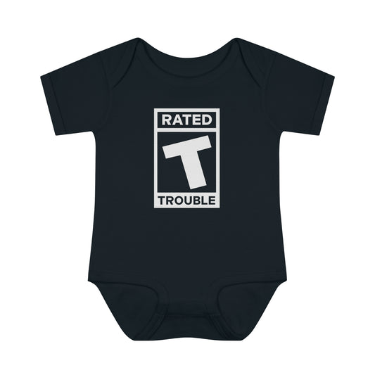 T for Trouble Baby Bodysuit