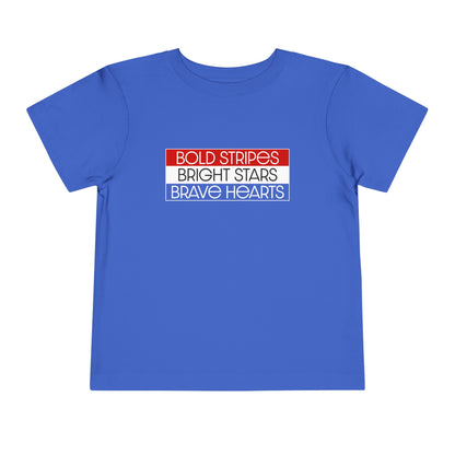 Bold, Bright, & Brave Toddler Tee