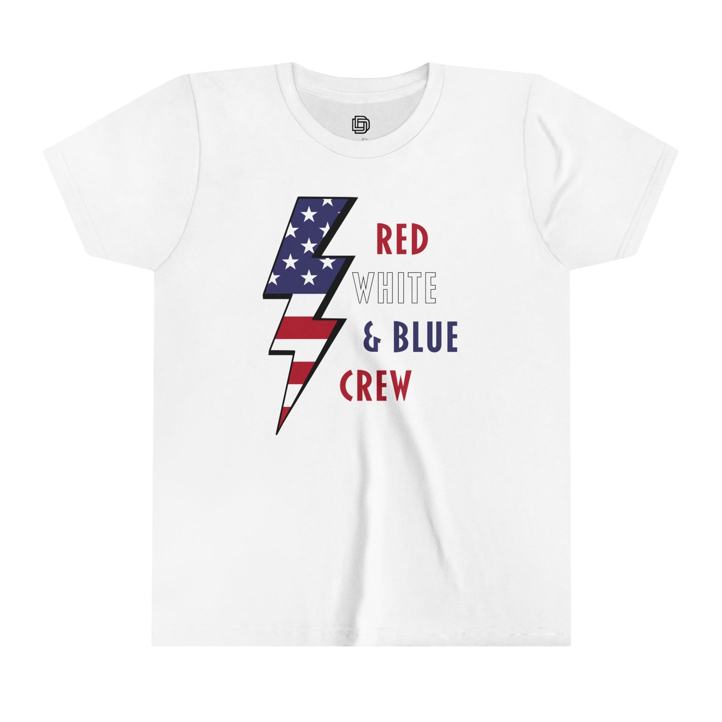 Red, White, & Blue Crew Youth Tee