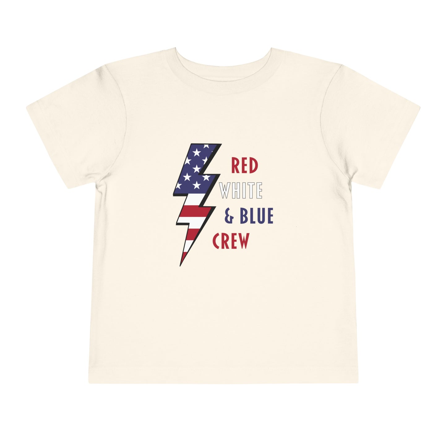 Red, White, & Blue Crew Toddler Tee