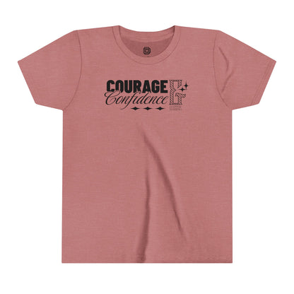 Courage & Confidence Youth Tee