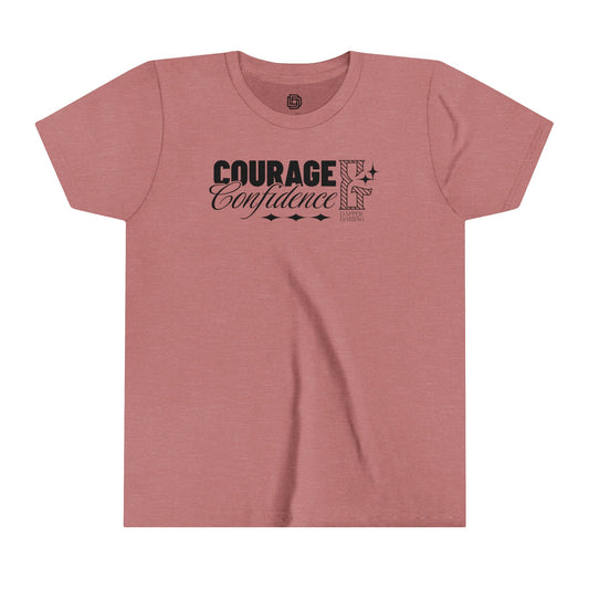 Courage & Confidence Youth Tee