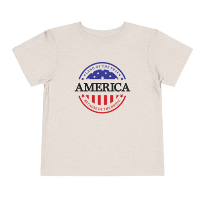 Land of the Free Toddler Tee