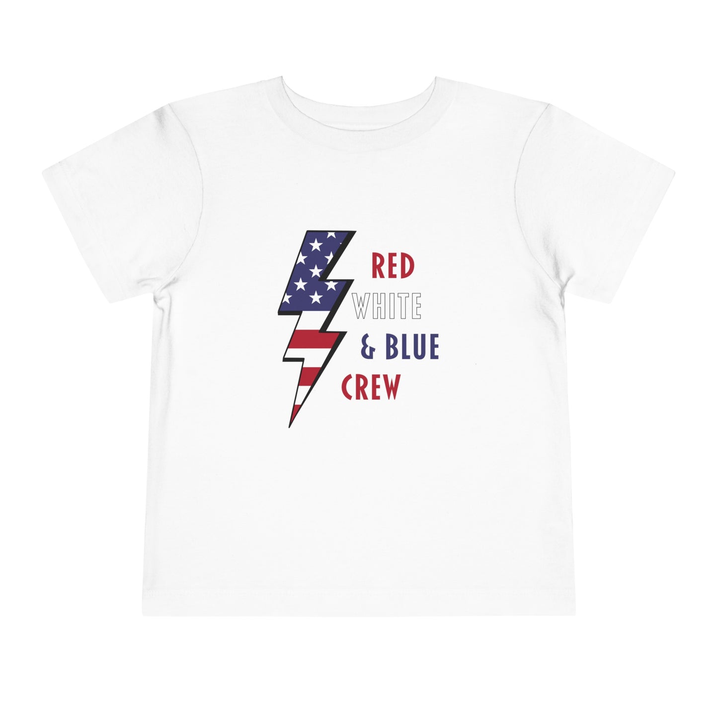 Red, White, & Blue Crew Toddler Tee