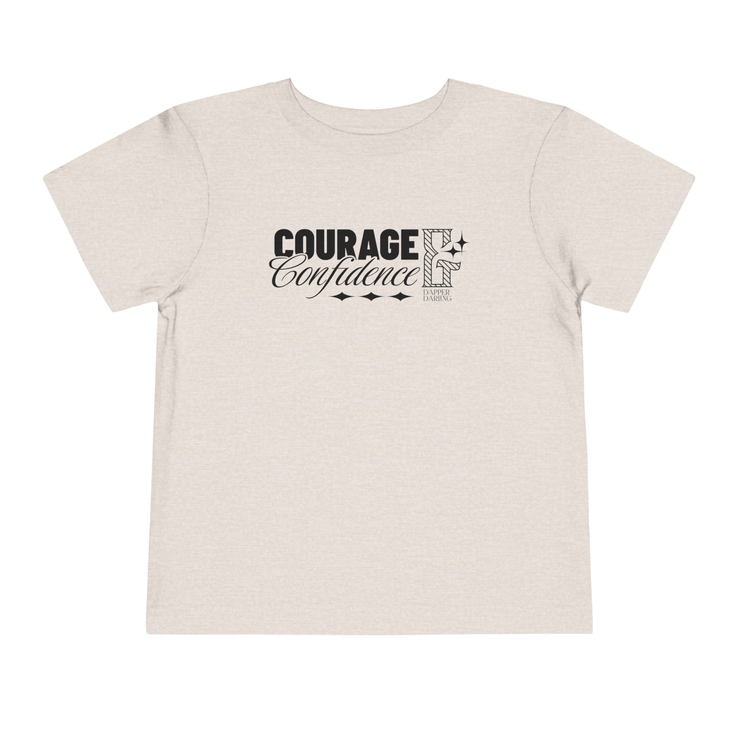 Courage & Confidence Toddler Tee