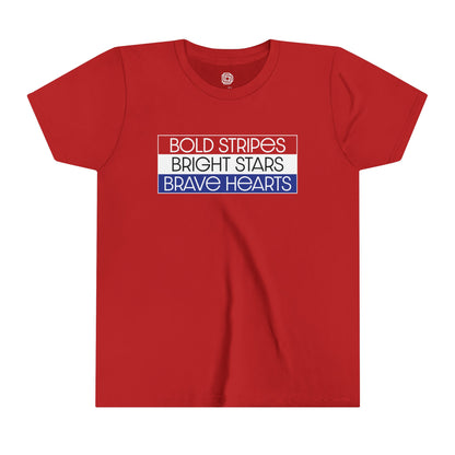 Bold, Bright, & Brave Youth Tee