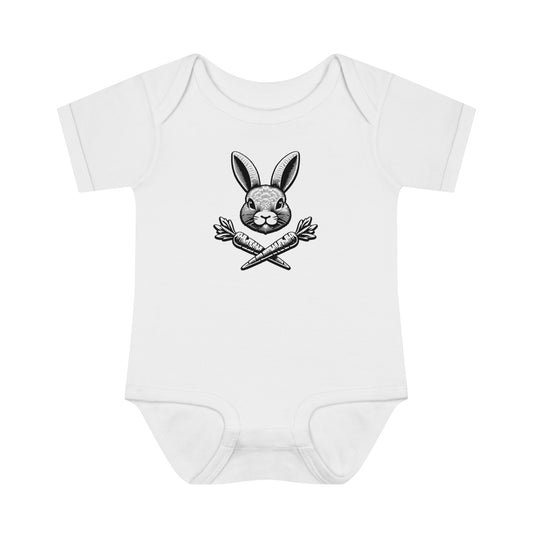 Jolly Roger Rabbit Baby Bodysuit