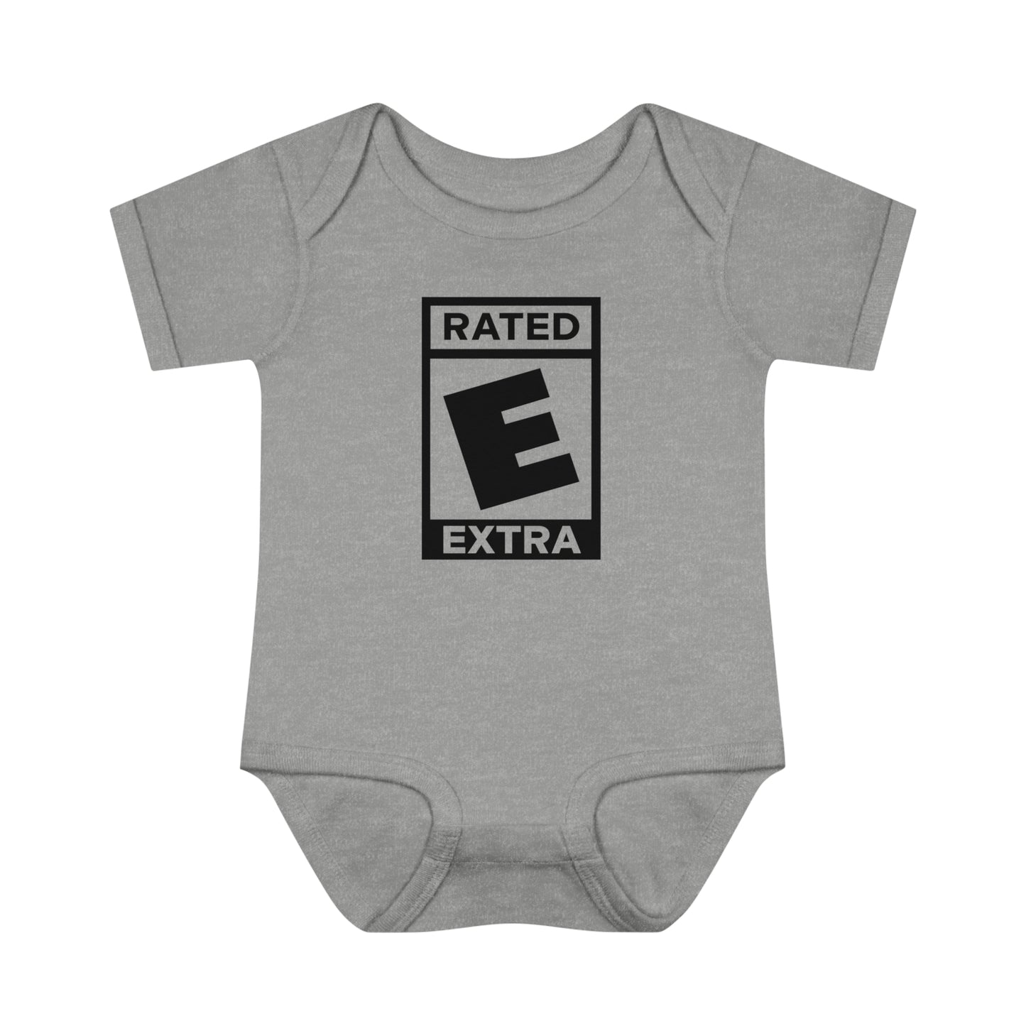 E for Extra Baby Bodysuit