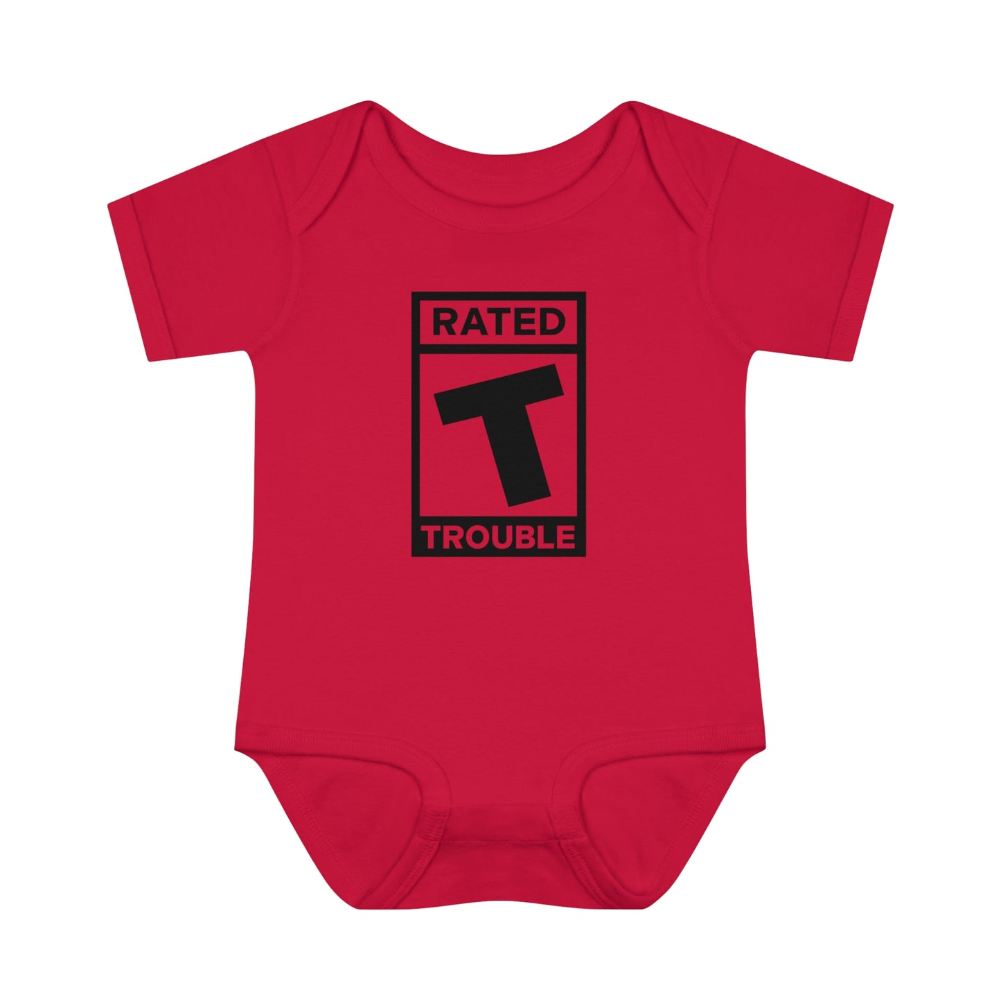 T for Trouble Baby Bodysuit