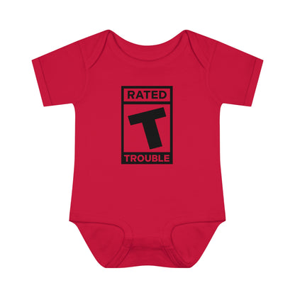 T for Trouble Baby Bodysuit