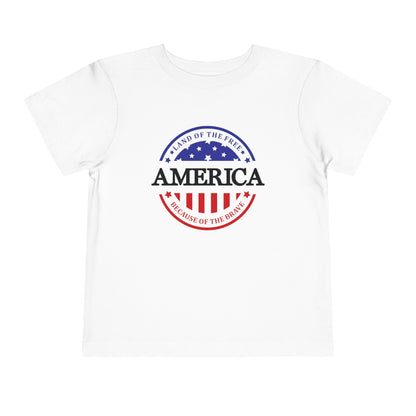 Land of the Free Toddler Tee