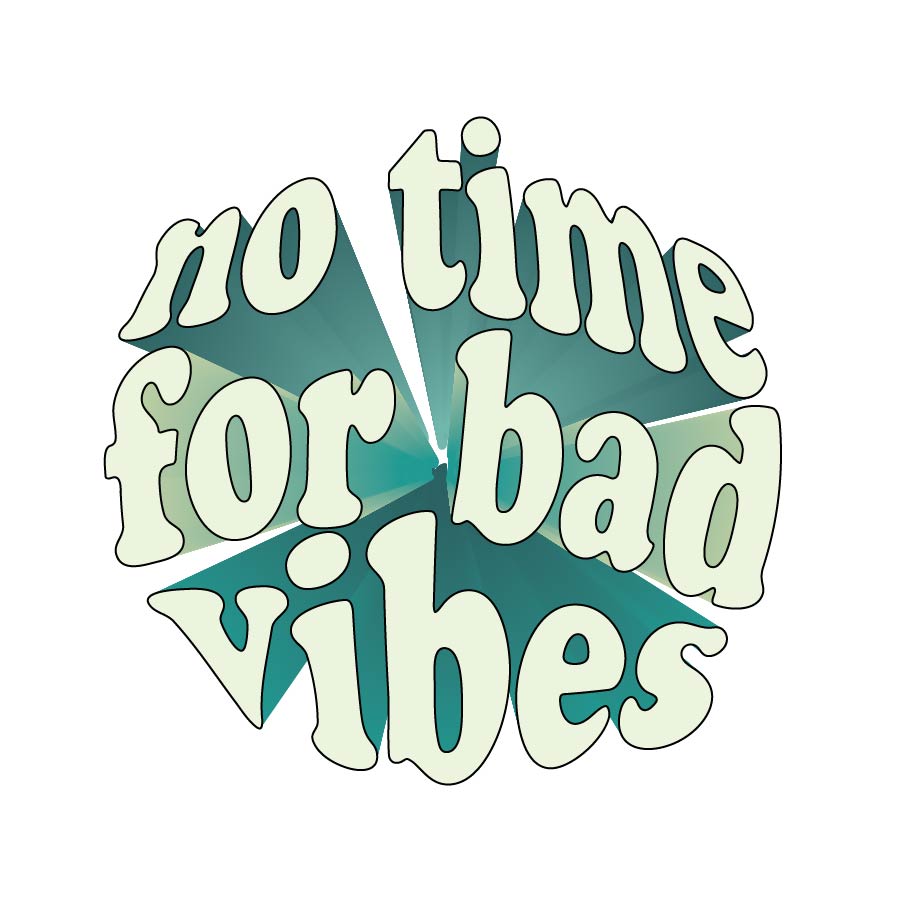 No Bad Vibes Toddler Tee