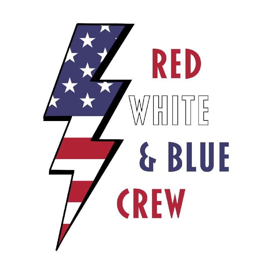 Red, White, & Blue Crew Toddler Tee